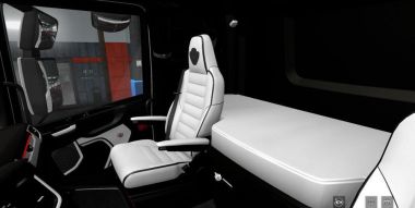 Black & White Interior для Scania Next Gen 2016 S&R 1