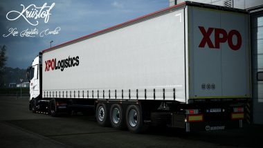 XPO Logistics for Renault T Range and Krone trailer 0