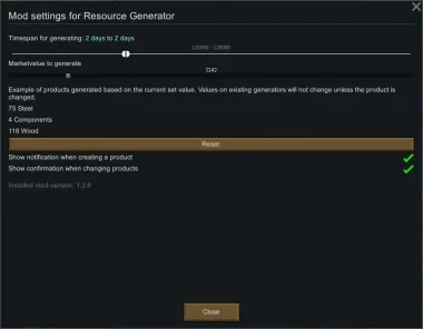 Resource Generator 1