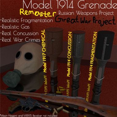 Model 1914 Grenade Pack Remaster