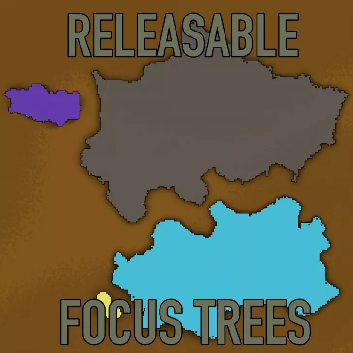 Focus trees for releasable nations