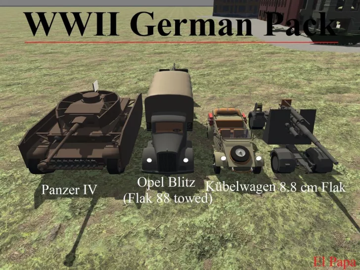 WWII German Pack