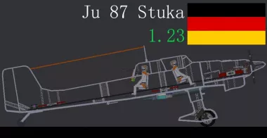 OP JU 87 Stuka Fixed