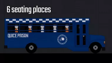 Prison Bus. New Unique Vehicle 0