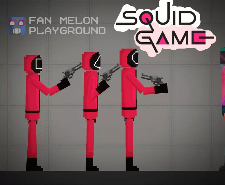 Guards from the series "Squid Game"