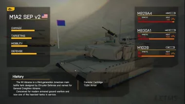 LETMS - M1A2 Abrams 0