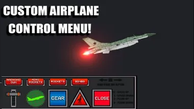 AIRPLANE F-16 MOD 0