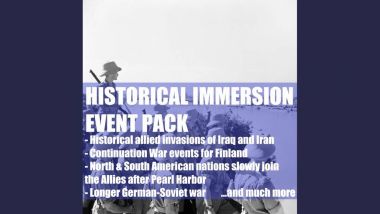 Historical Immersion Event Pack