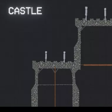 simple medieval castle