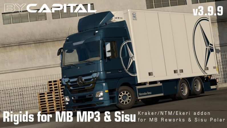 Rigid Chassis for Mercedes MP3 Reworks и Sisu Polar Mk1