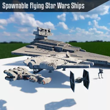 Spawnable Flying Star Wars Ships