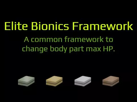 Elite Bionics Framework