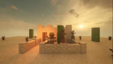 Minecraft Desert Village 0