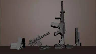 MW3-inspired M4A1 (Unity 2020)