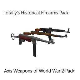 Totally's Historical Firearms Pack - Axis Weapons of WW2