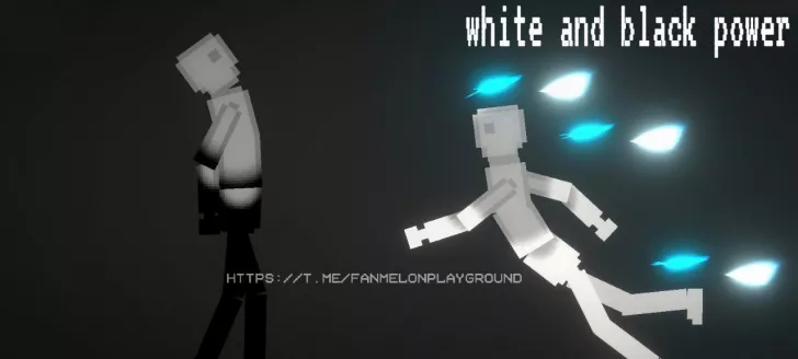 A set of two NPCs "White and Black power"