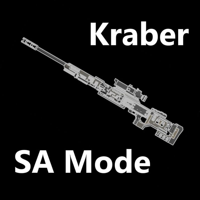 Kraber - SA mode (from Titanfall2/Apex)