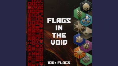 Flags in the void