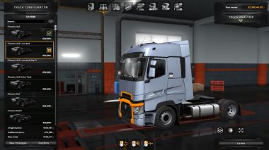 Low deck chassis addon for SCS Renault Range T 1