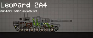 Leopard 2A4 by EvgenievichBig