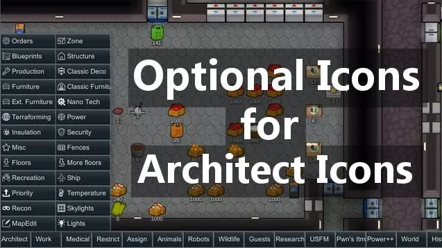 Optional Icons for Architect Icons