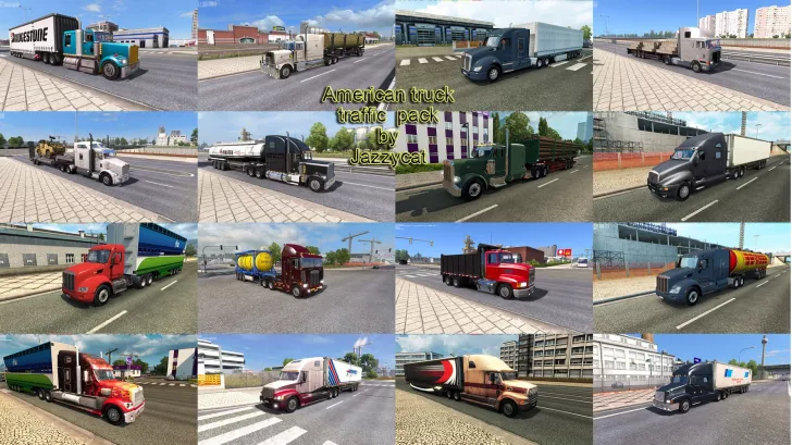American Truck Traffic Pack