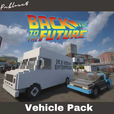 Back To The Future Vehicle Pack