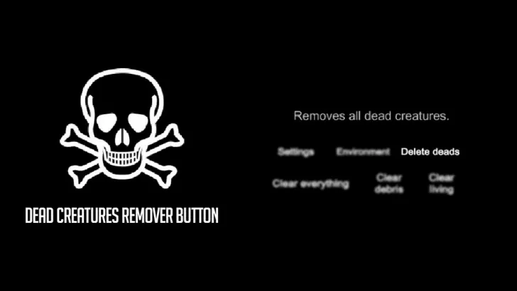 Dead creatures remover button