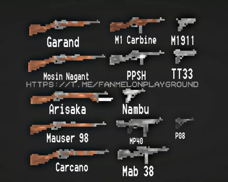 WW2 weapons Pack