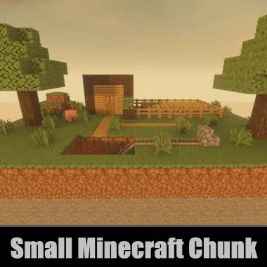 Small Minecraft Chunk