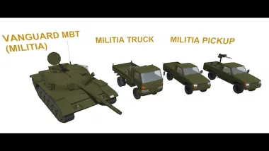 Vanilla+ - Kestrels Militia Vehicles 0