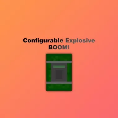 Configurable Explosive