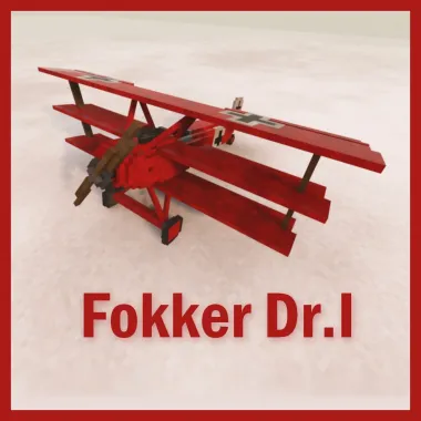 Fokker Dr.I Fighter Plane
