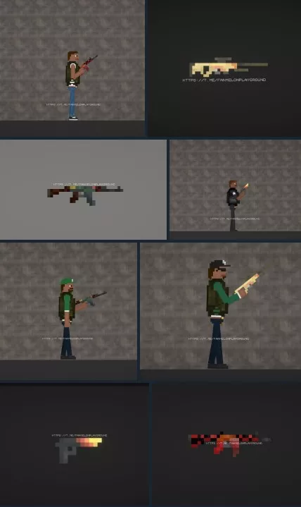 Mini pack of weapons from CS:GO