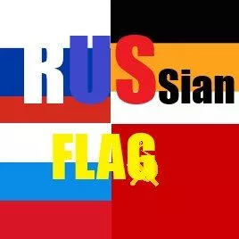 Russian flag+