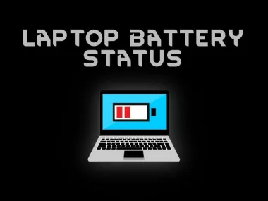 Laptop Battery Status