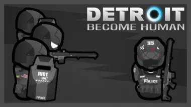 [K4G] Detroit: Become Human Police Gear