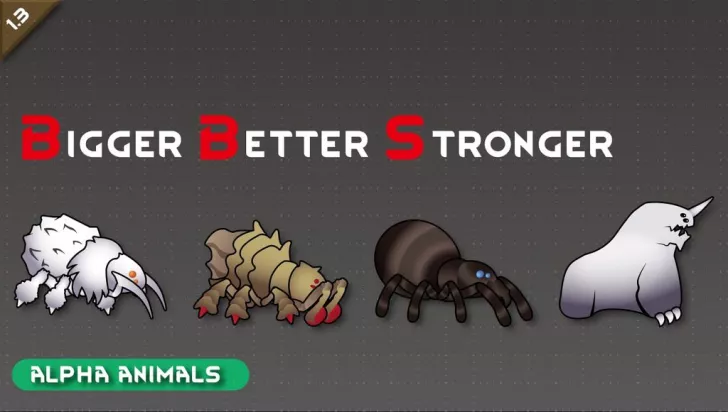 Bigger Better Stronger Alpha Animals