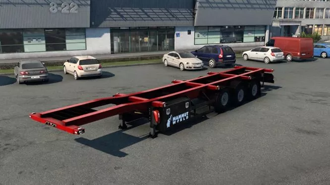 Mammut Container carrier Semi Trailer