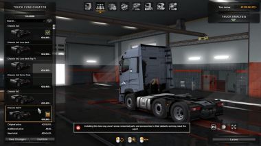 Low deck chassis addon for SCS Renault Range T 2