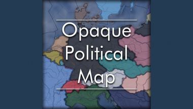 Opaque Political Map