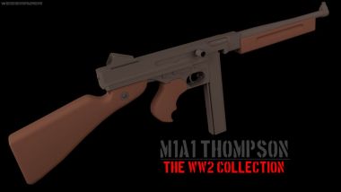 [WW2 Collection] M1A1 Thompson (Remake) 4