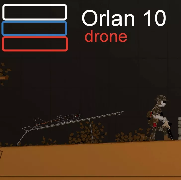 Russ drone Orlan 10