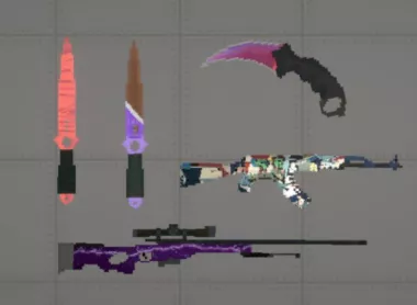 Counter-Strike: Global Offensive mini weapon pack