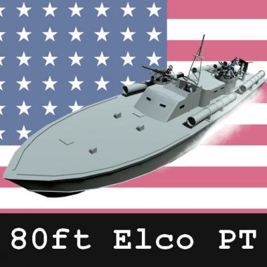 80ft Elco PT Boat