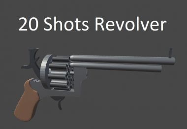 20 Shots Revolver