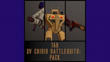 Tau Crisis Battlesuits: PACK