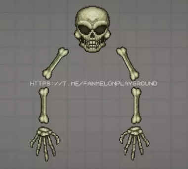 Skeletron mod from the game Terraria