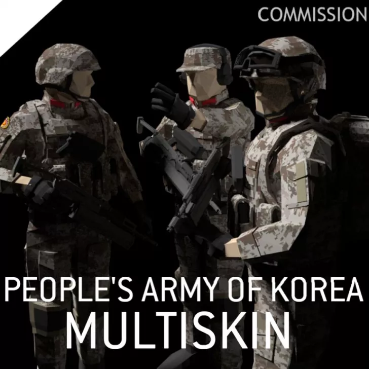 People's Army of Korea Multiskin[Commission]
