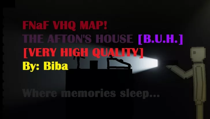 FNaF VHQ MAP! The Afton's house [B.U.H.]